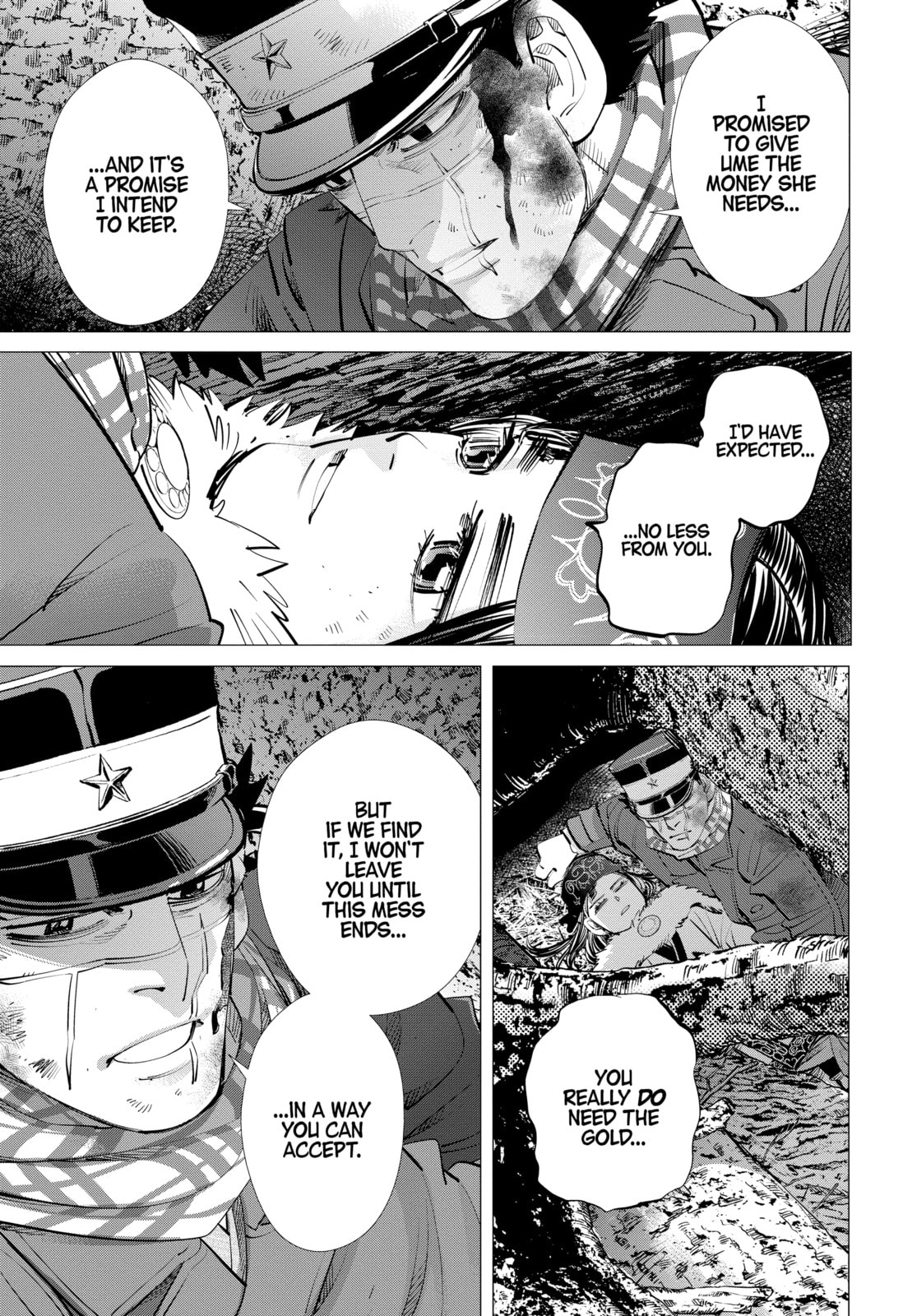Golden Kamuy chapter 242, page 11