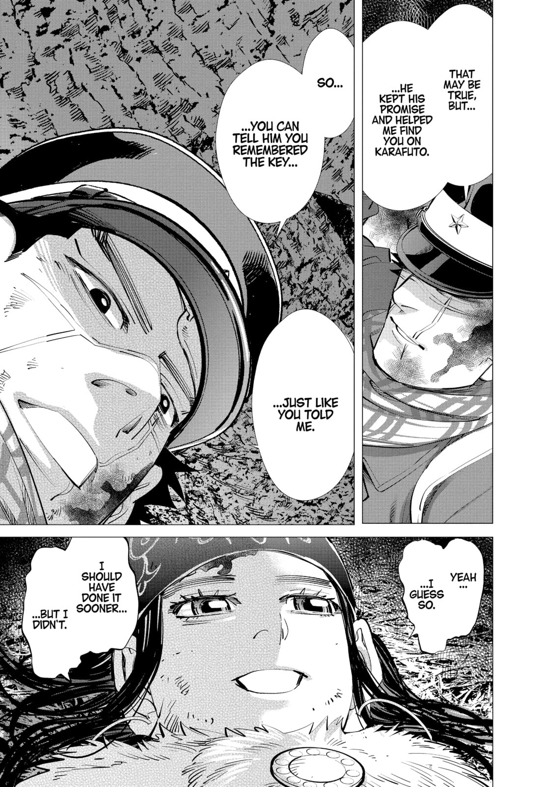 Golden Kamuy chapter 242, page 13