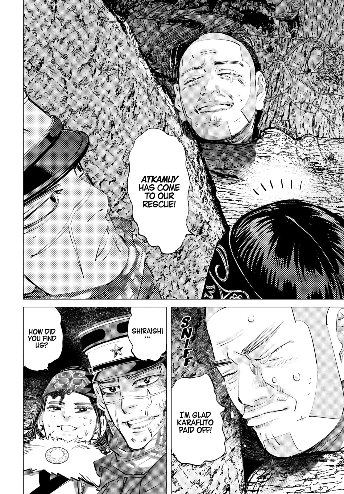 Golden Kamuy chapter 242, page 14