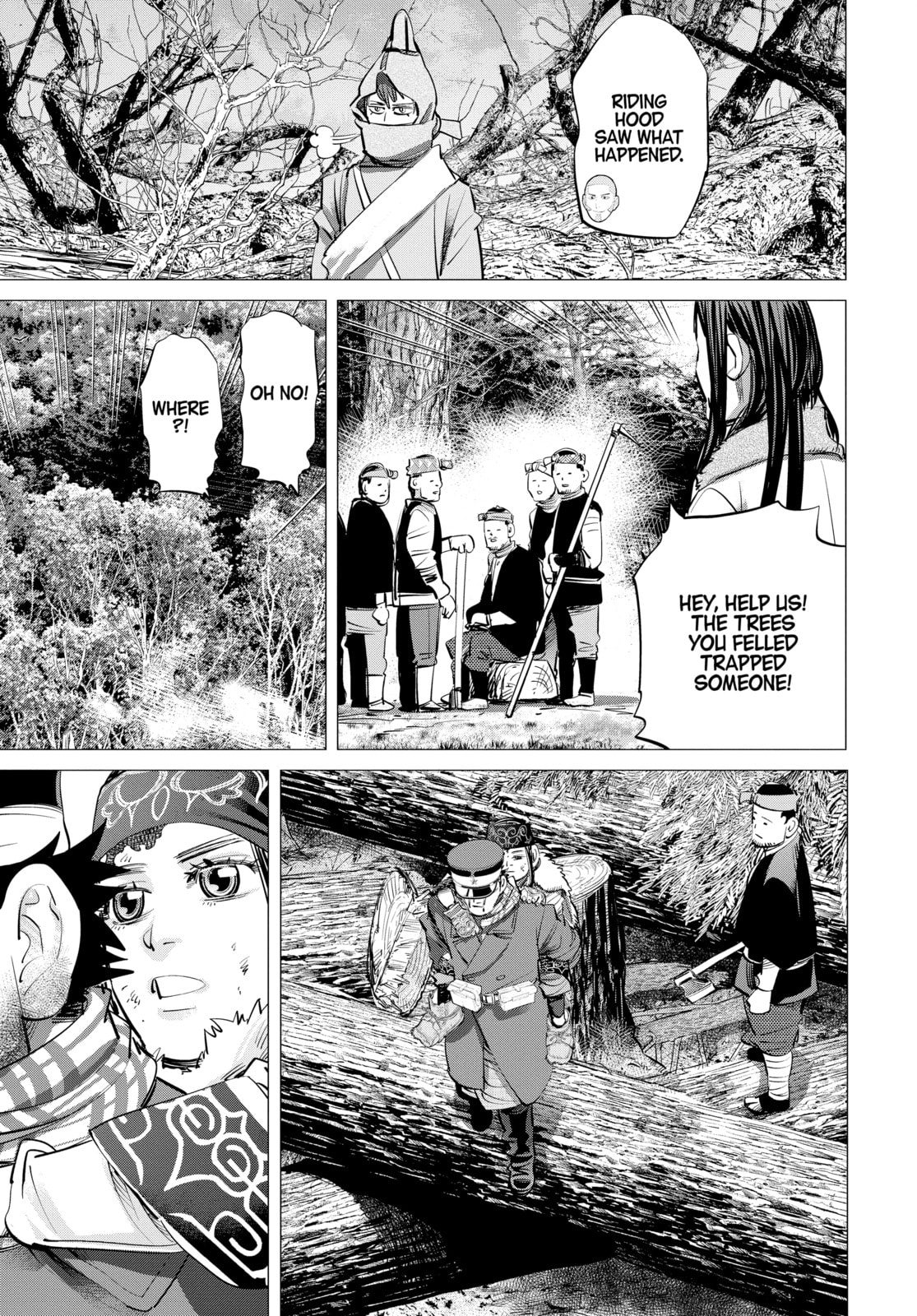 Golden Kamuy chapter 242, page 15