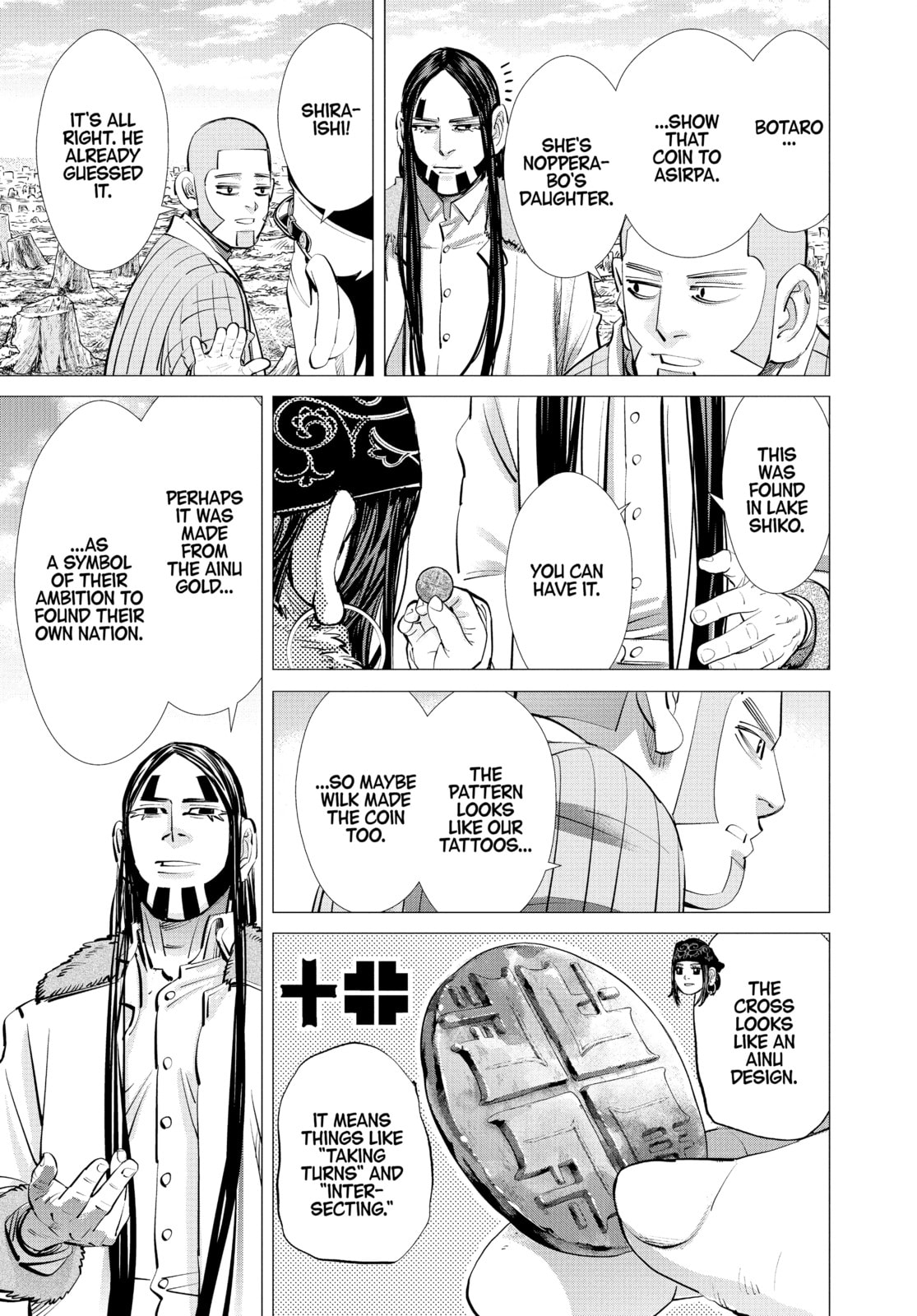 Golden Kamuy chapter 242, page 18