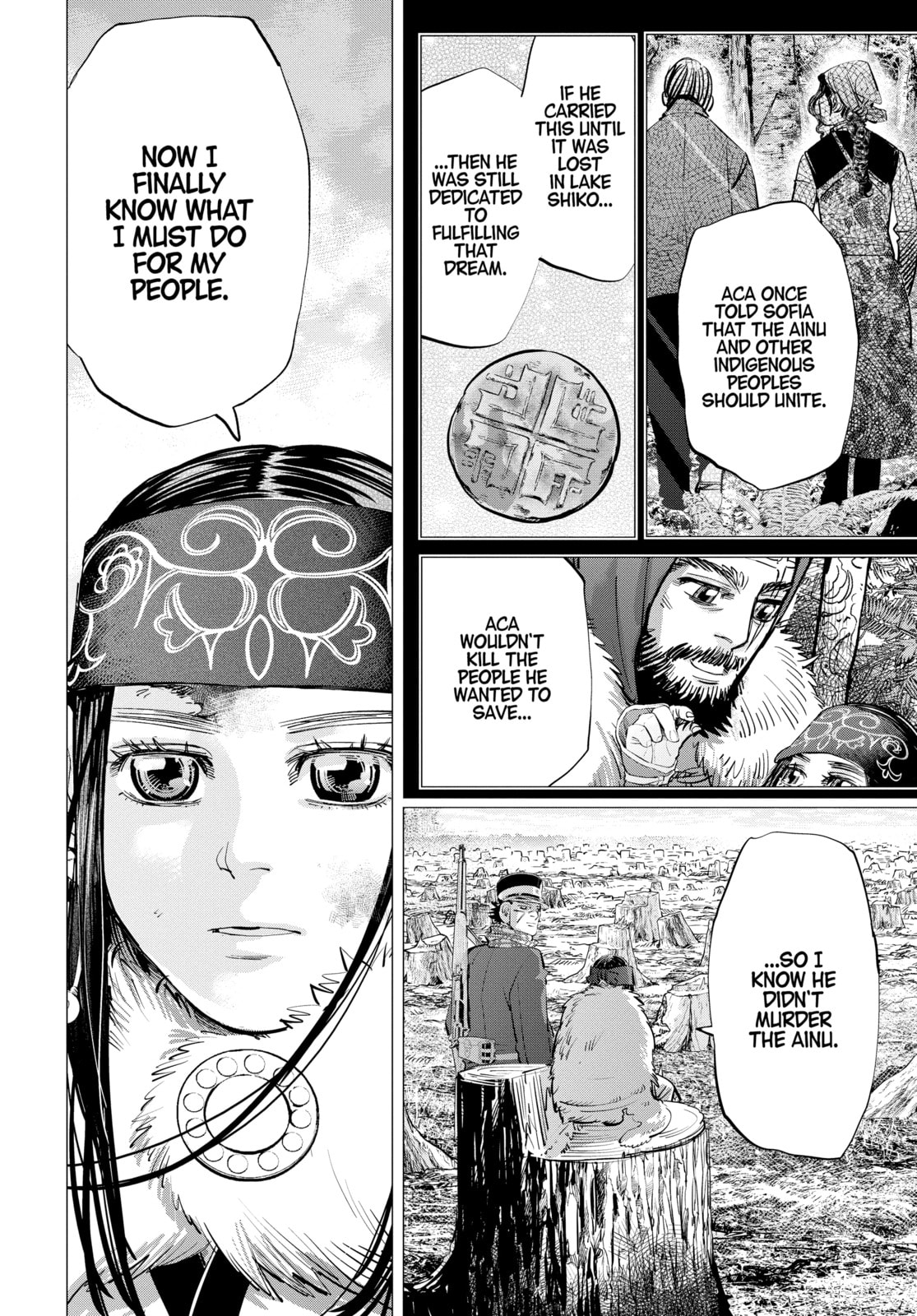 Golden Kamuy chapter 242, page 19