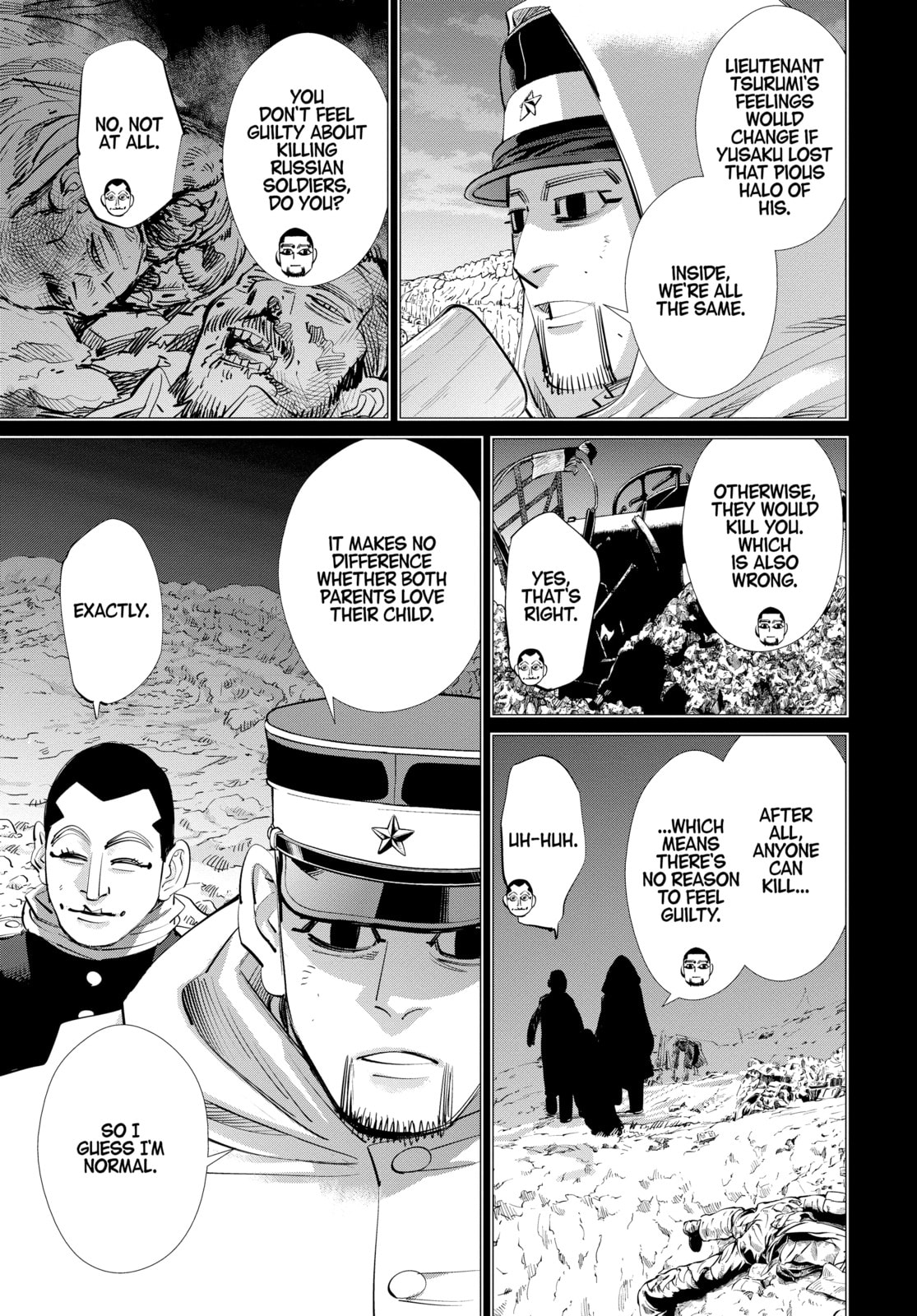 Golden Kamuy chapter 243, page 7