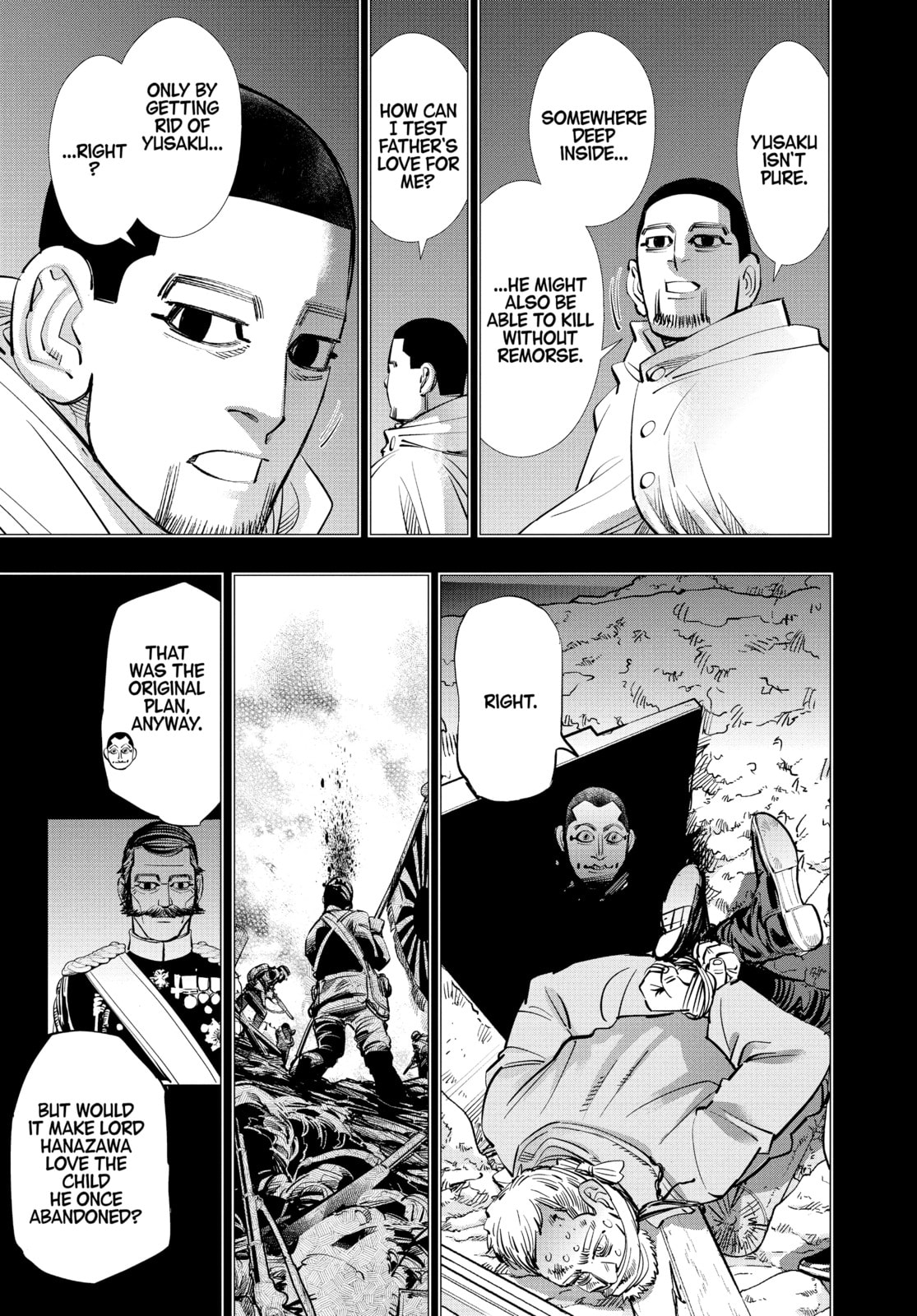 Golden Kamuy chapter 243, page 9