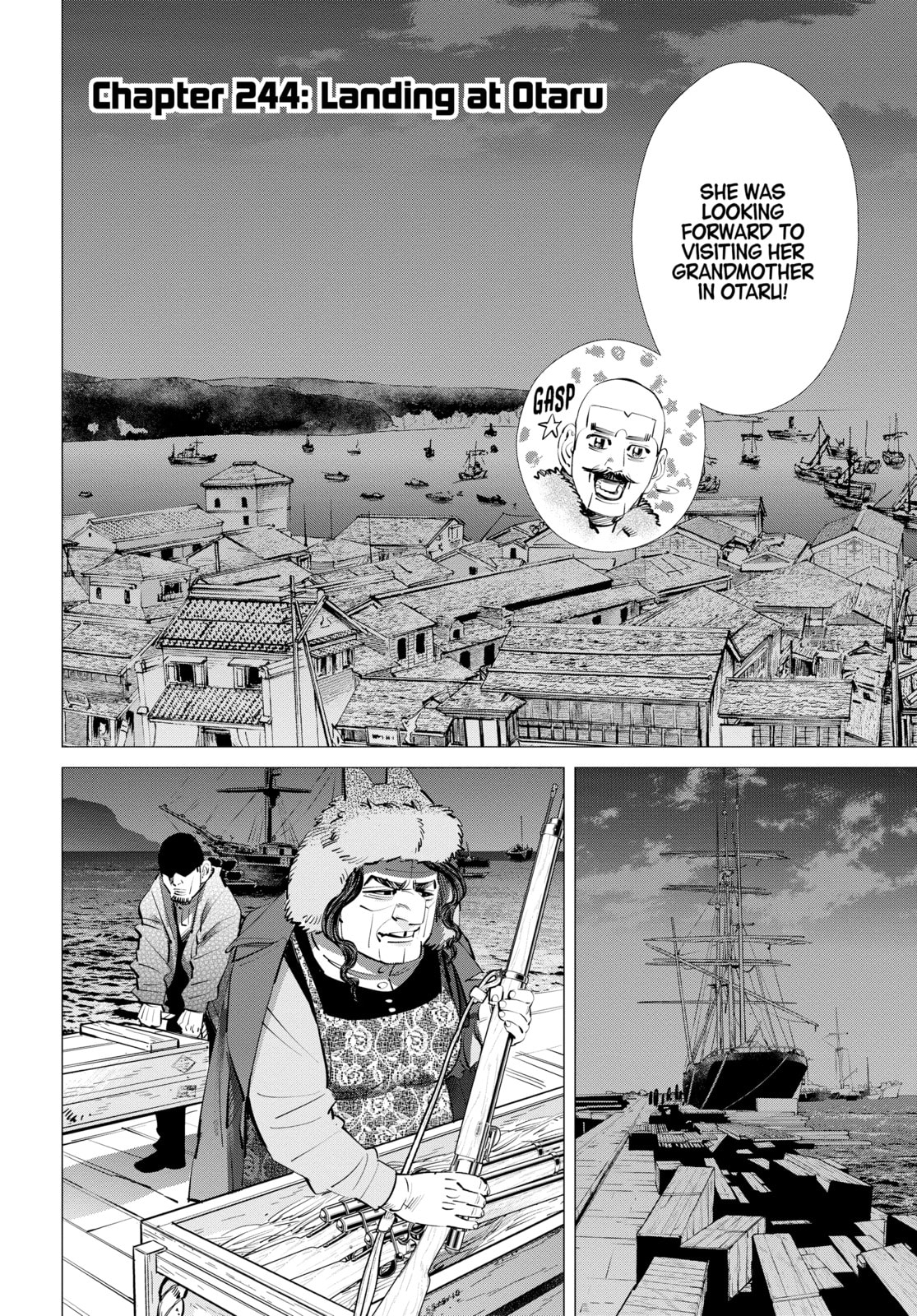Golden Kamuy chapter 244, page 2