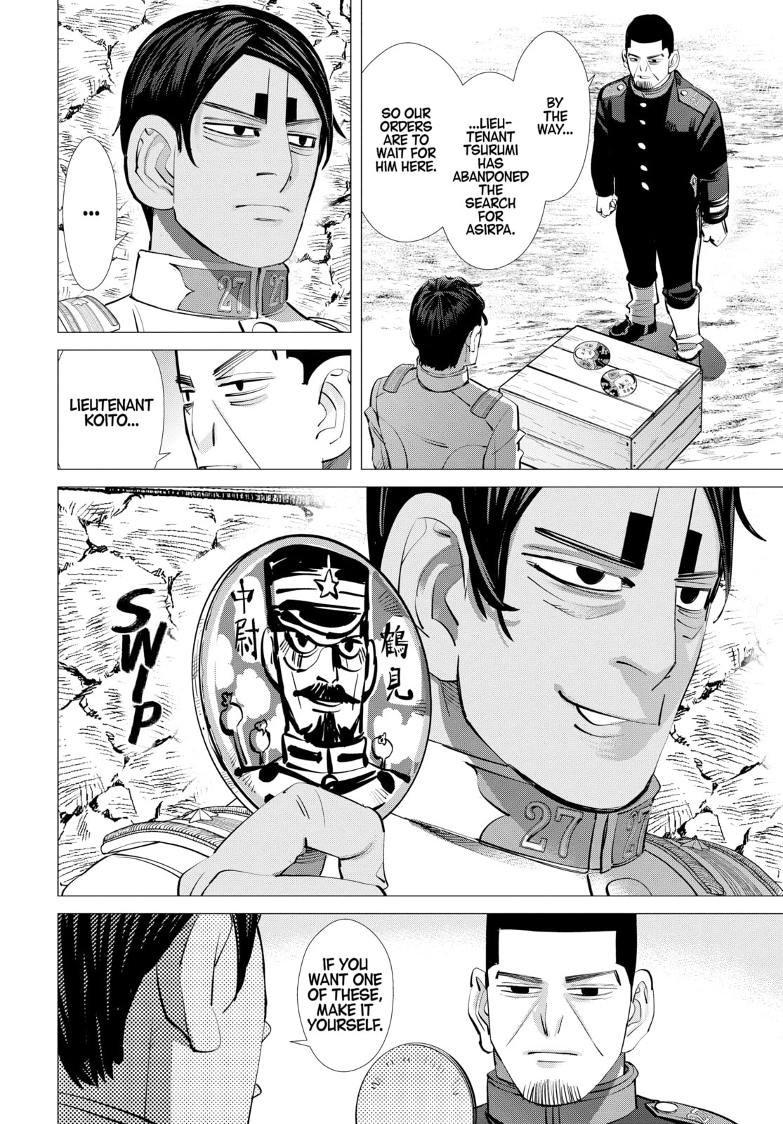 Golden Kamuy chapter 244, page 8