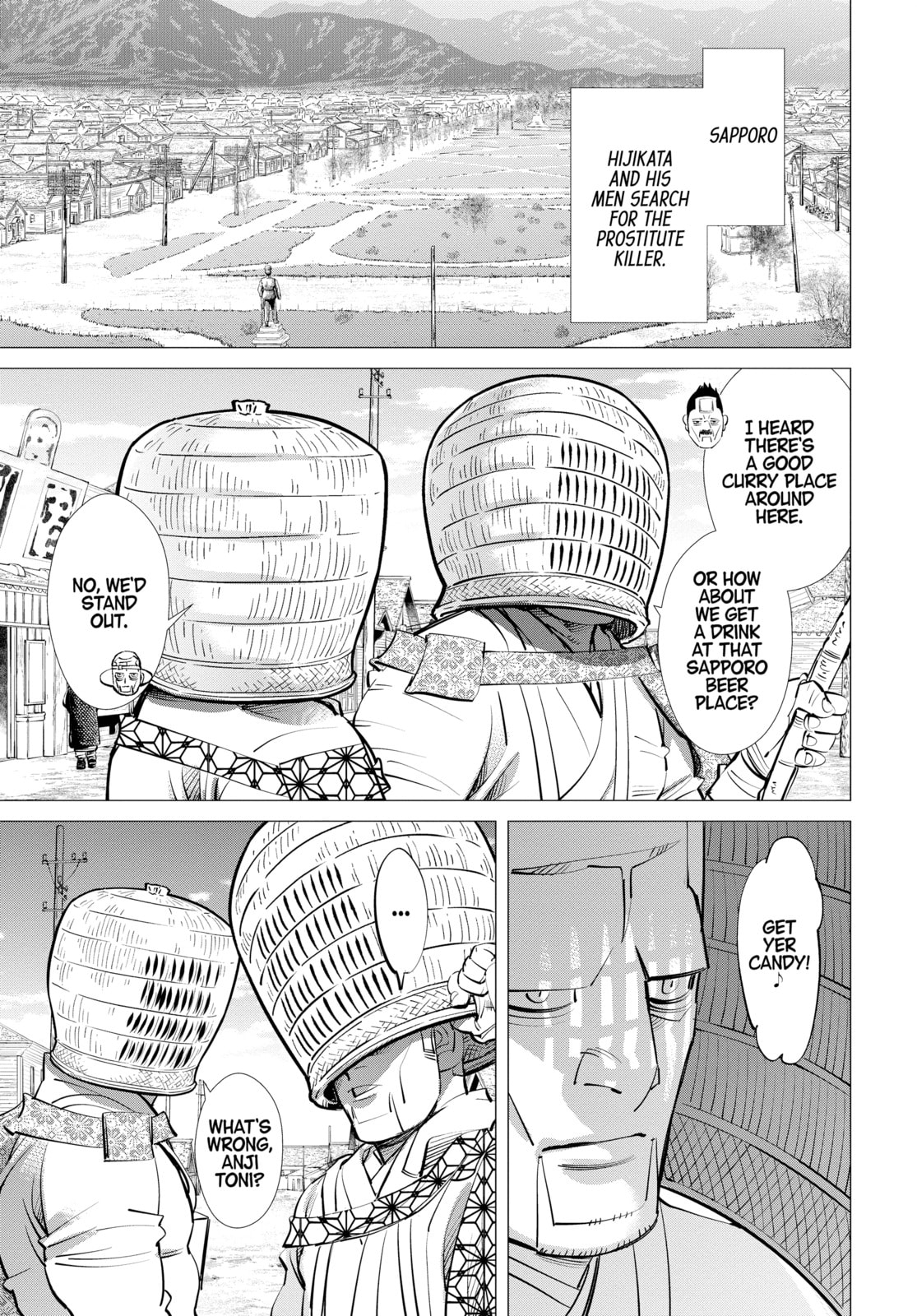 Golden Kamuy chapter 244, page 9
