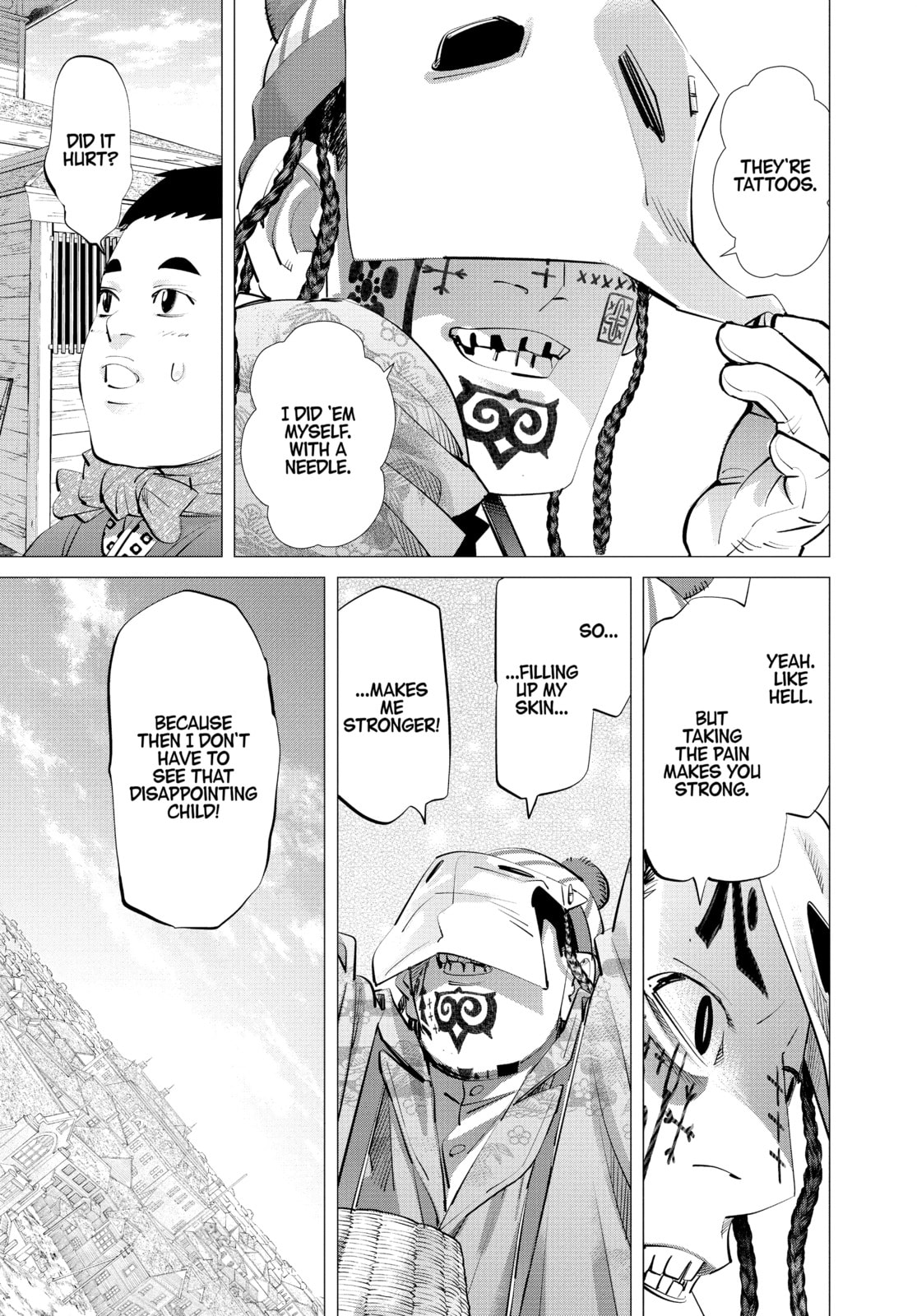 Golden Kamuy chapter 244, page 13