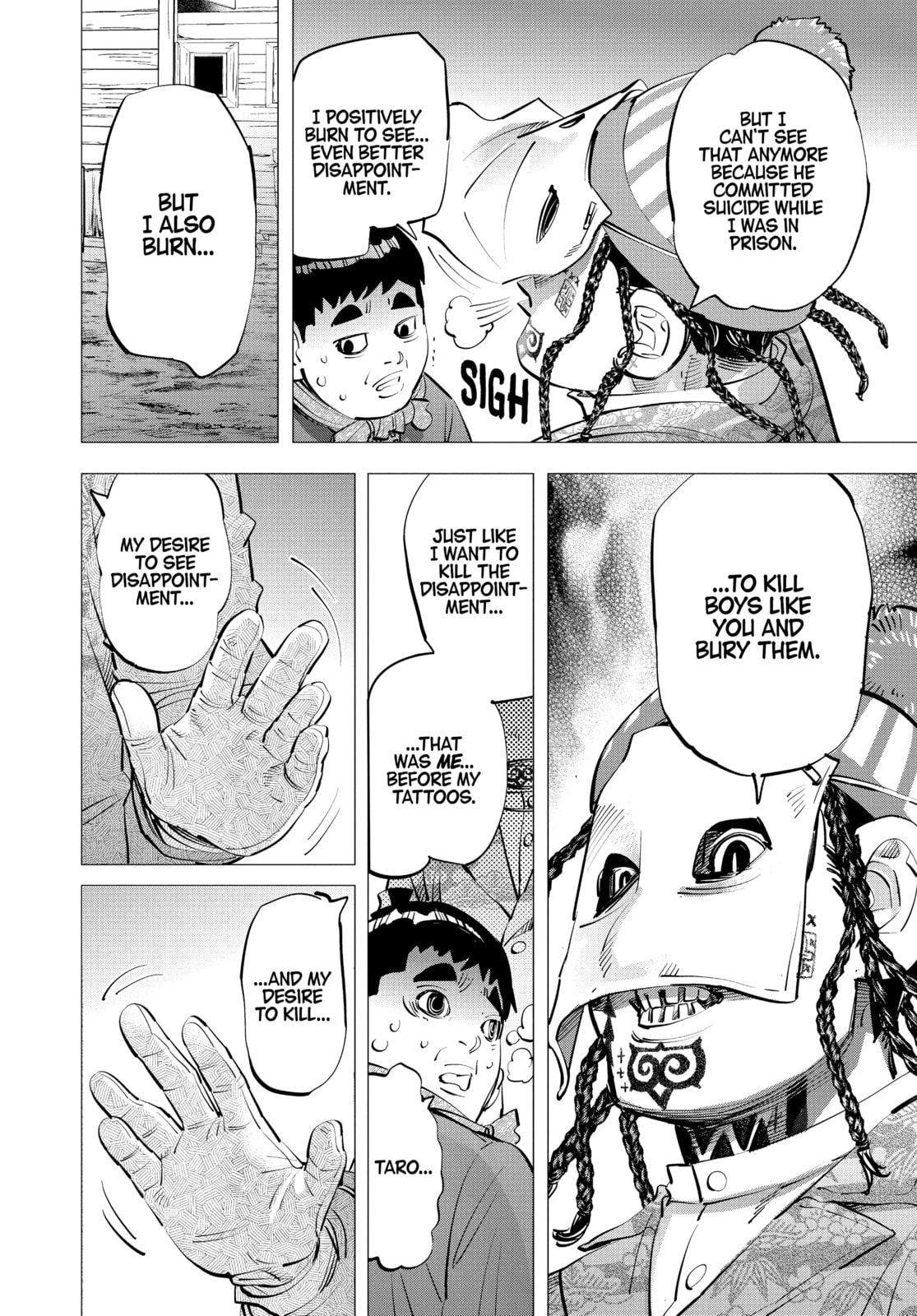 Golden Kamuy chapter 244, page 18