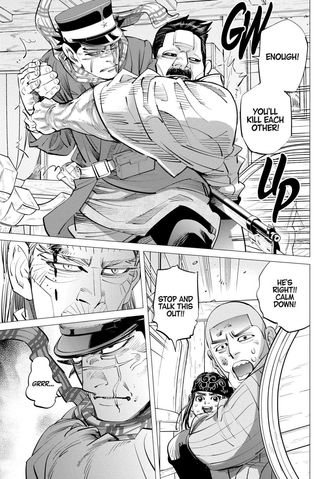 Golden Kamuy chapter 245, page 15