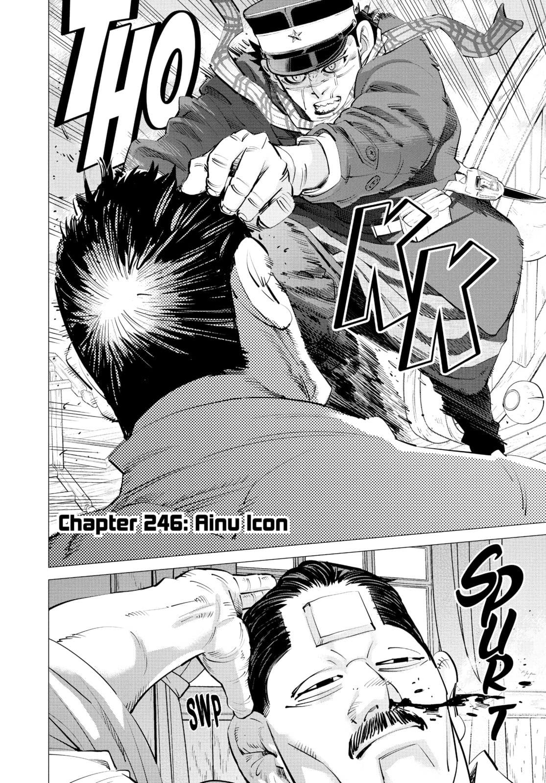 Golden Kamuy chapter 246, page 2