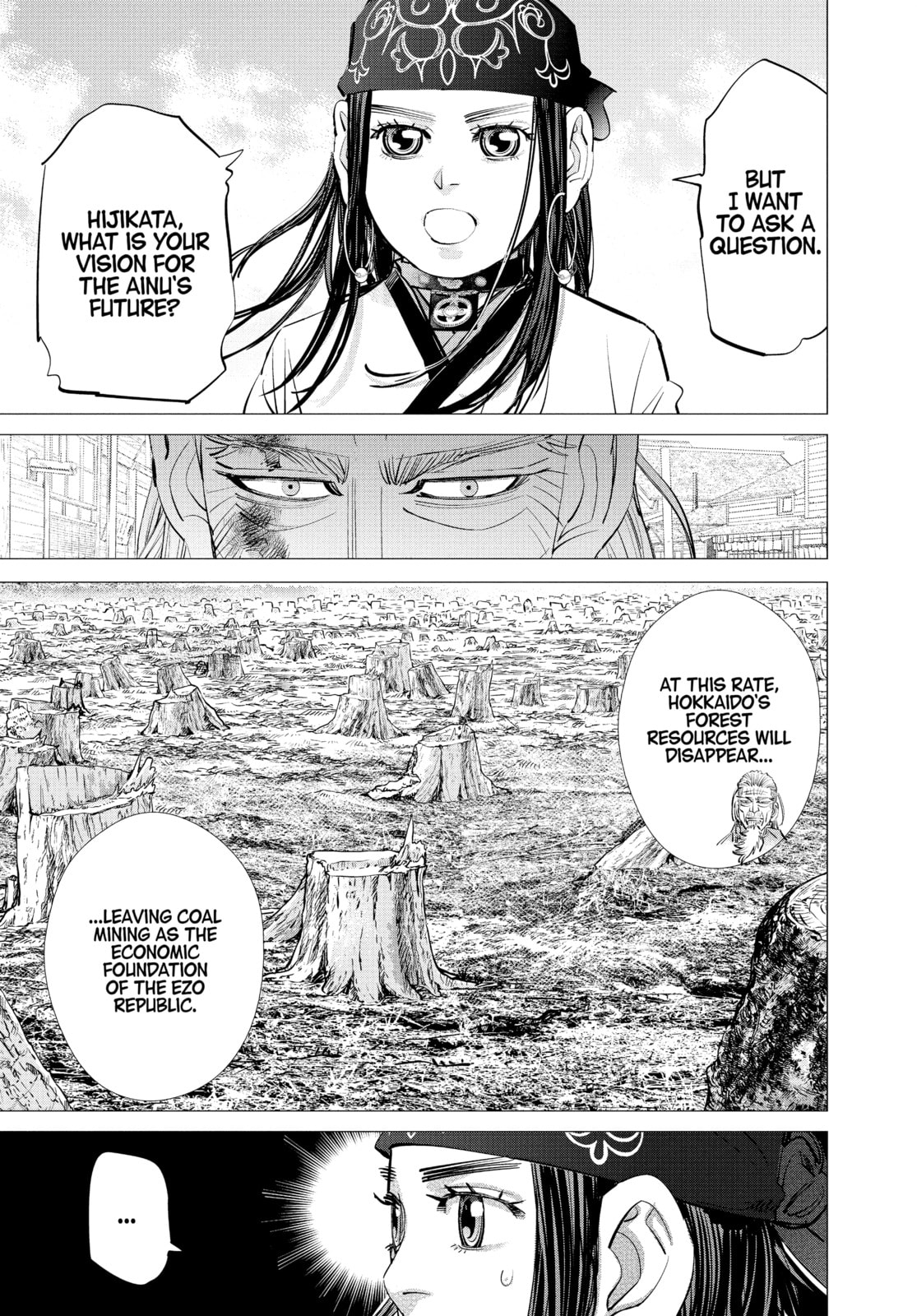 Golden Kamuy chapter 246, page 13