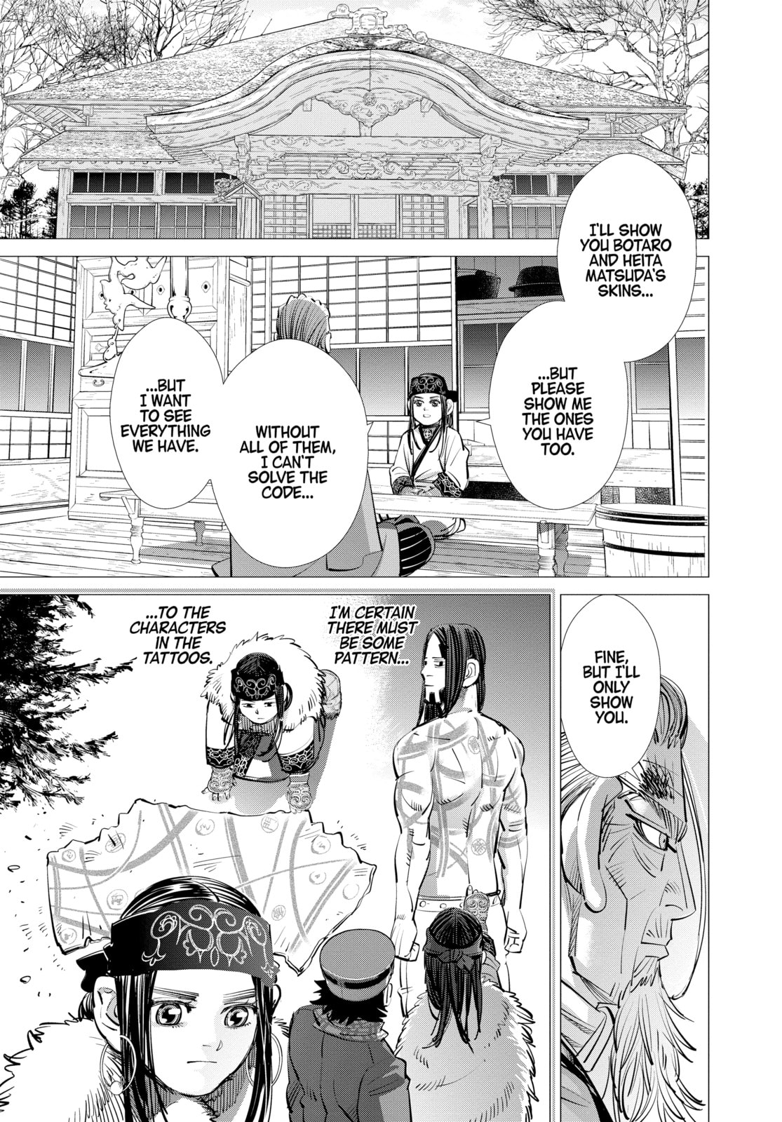 Golden Kamuy chapter 246, page 17