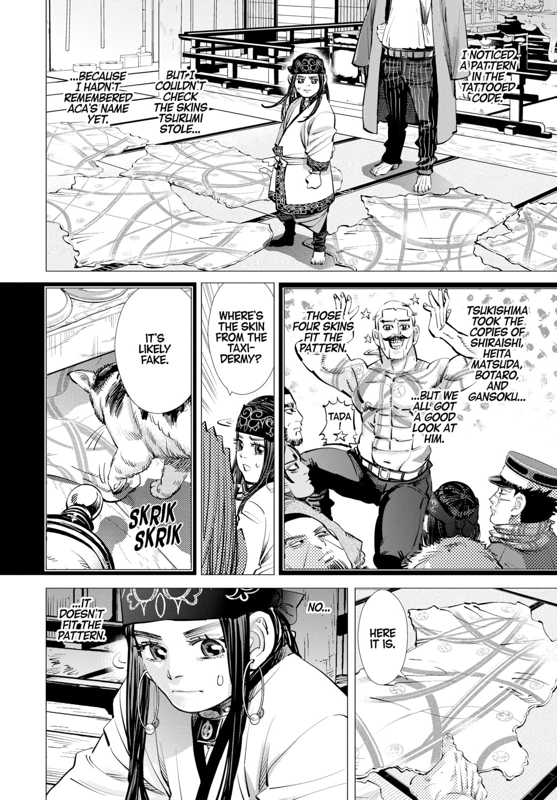 Golden Kamuy chapter 247, page 2