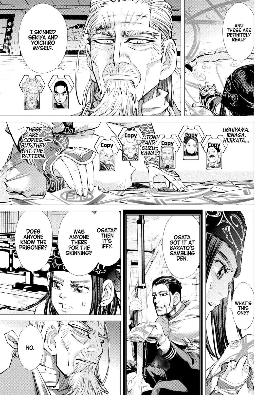 Golden Kamuy chapter 247, page 3