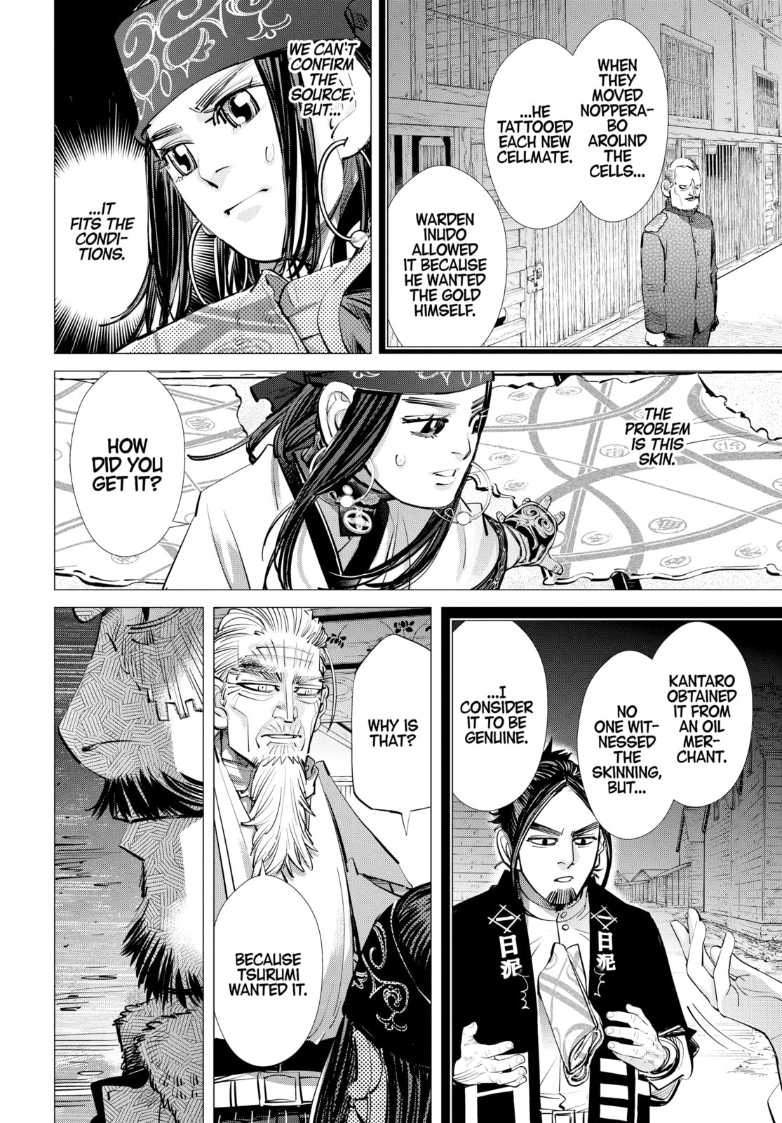 Golden Kamuy chapter 247, page 4