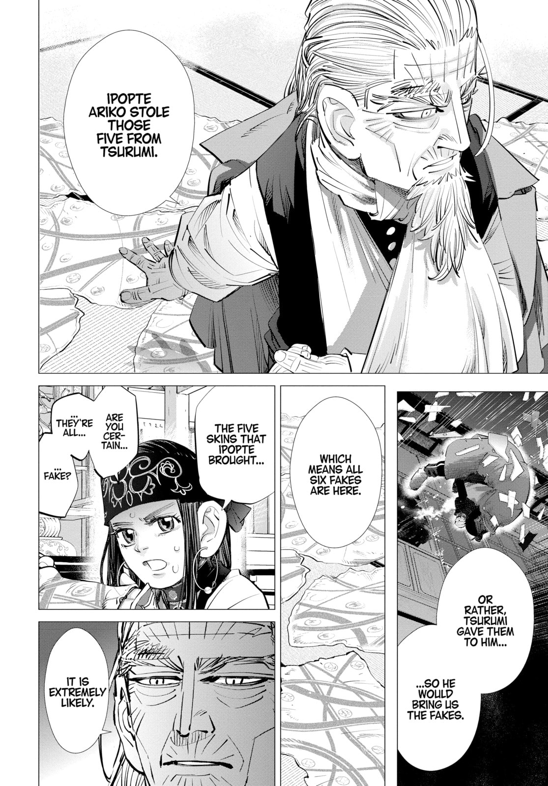 Golden Kamuy chapter 247, page 6