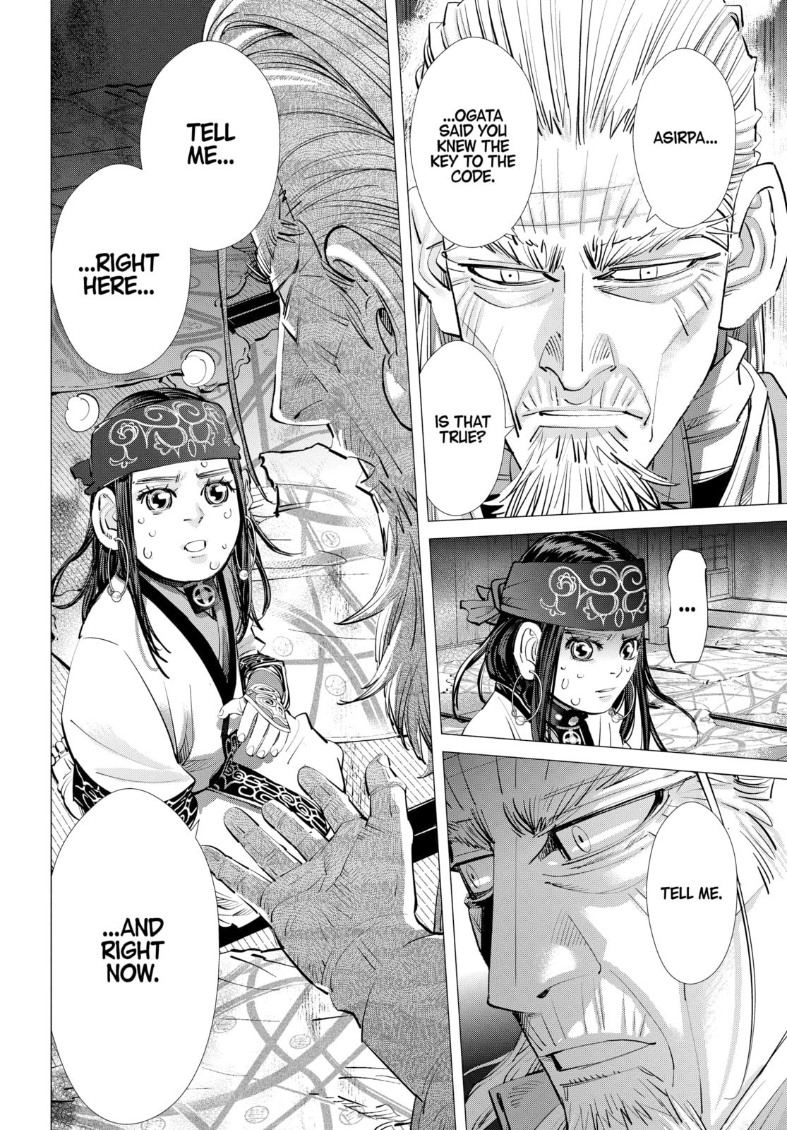 Golden Kamuy chapter 247, page 8