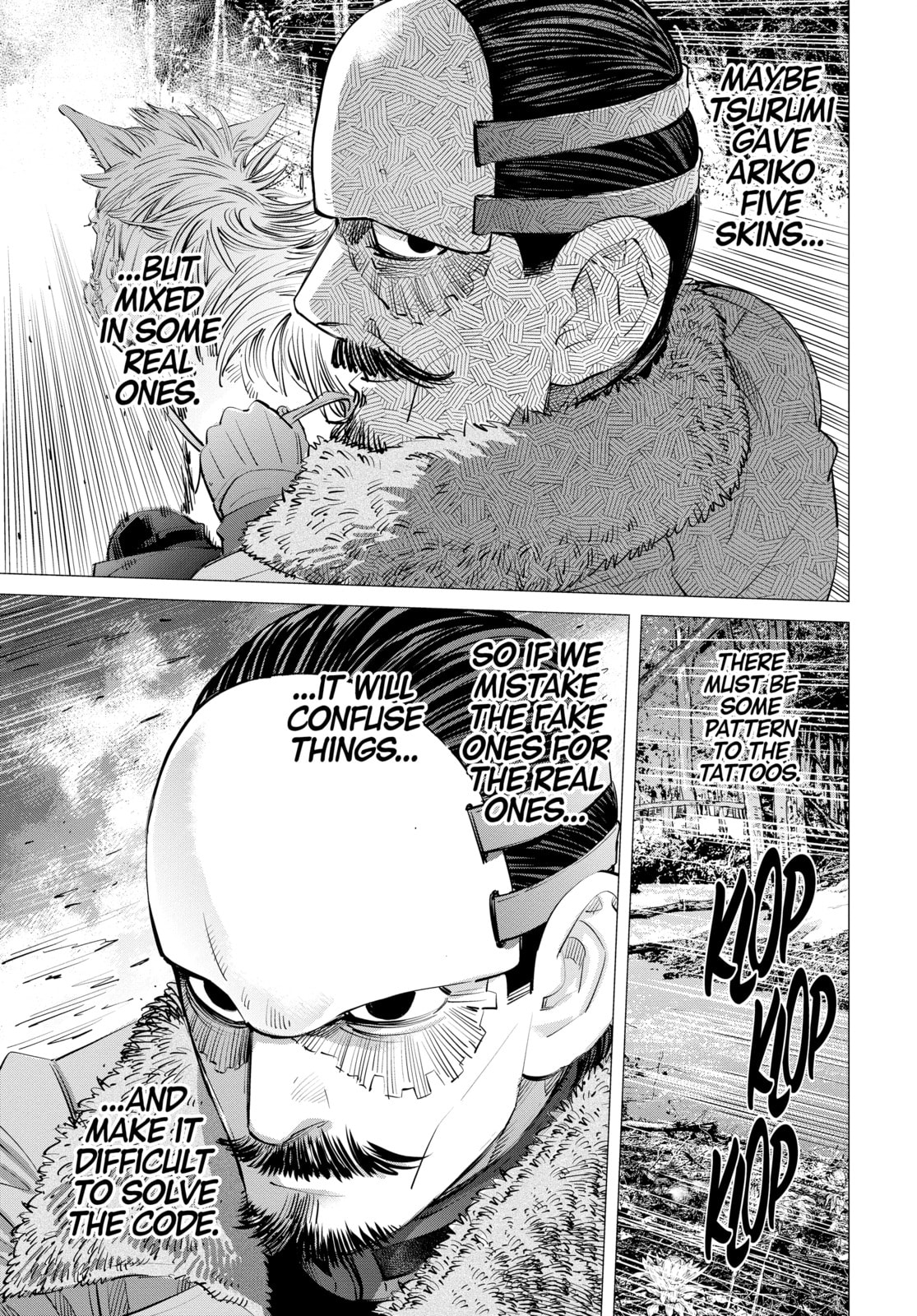 Golden Kamuy chapter 247, page 11