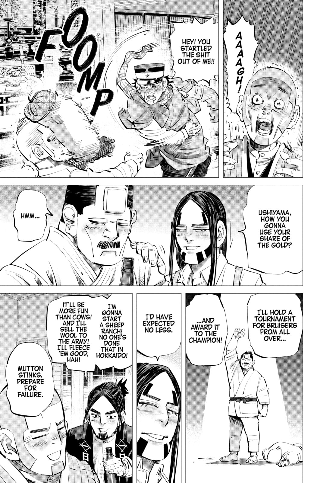 Golden Kamuy chapter 247, page 13