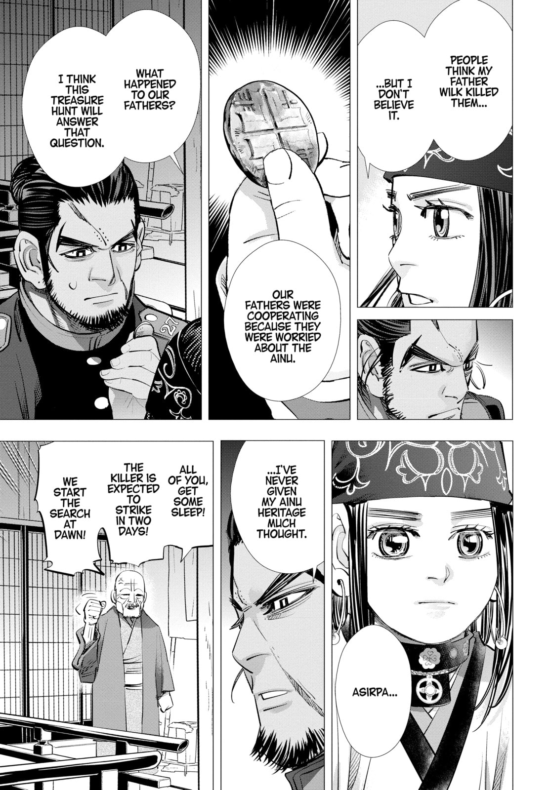 Golden Kamuy chapter 247, page 15