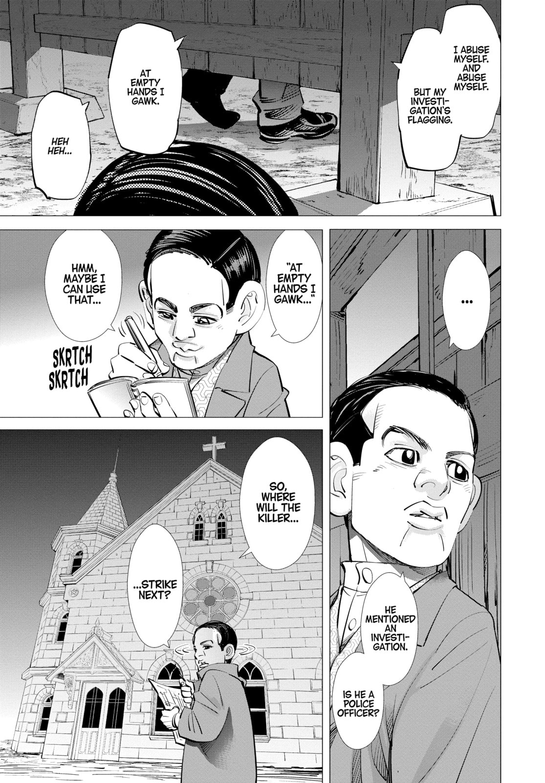 Golden Kamuy chapter 247, page 17