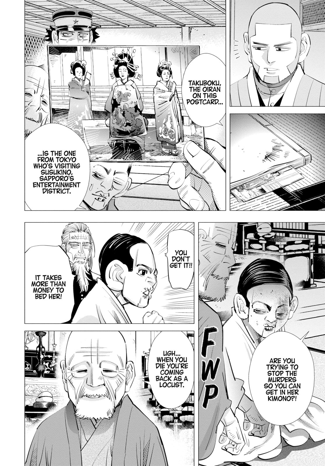 Golden Kamuy chapter 248, page 19