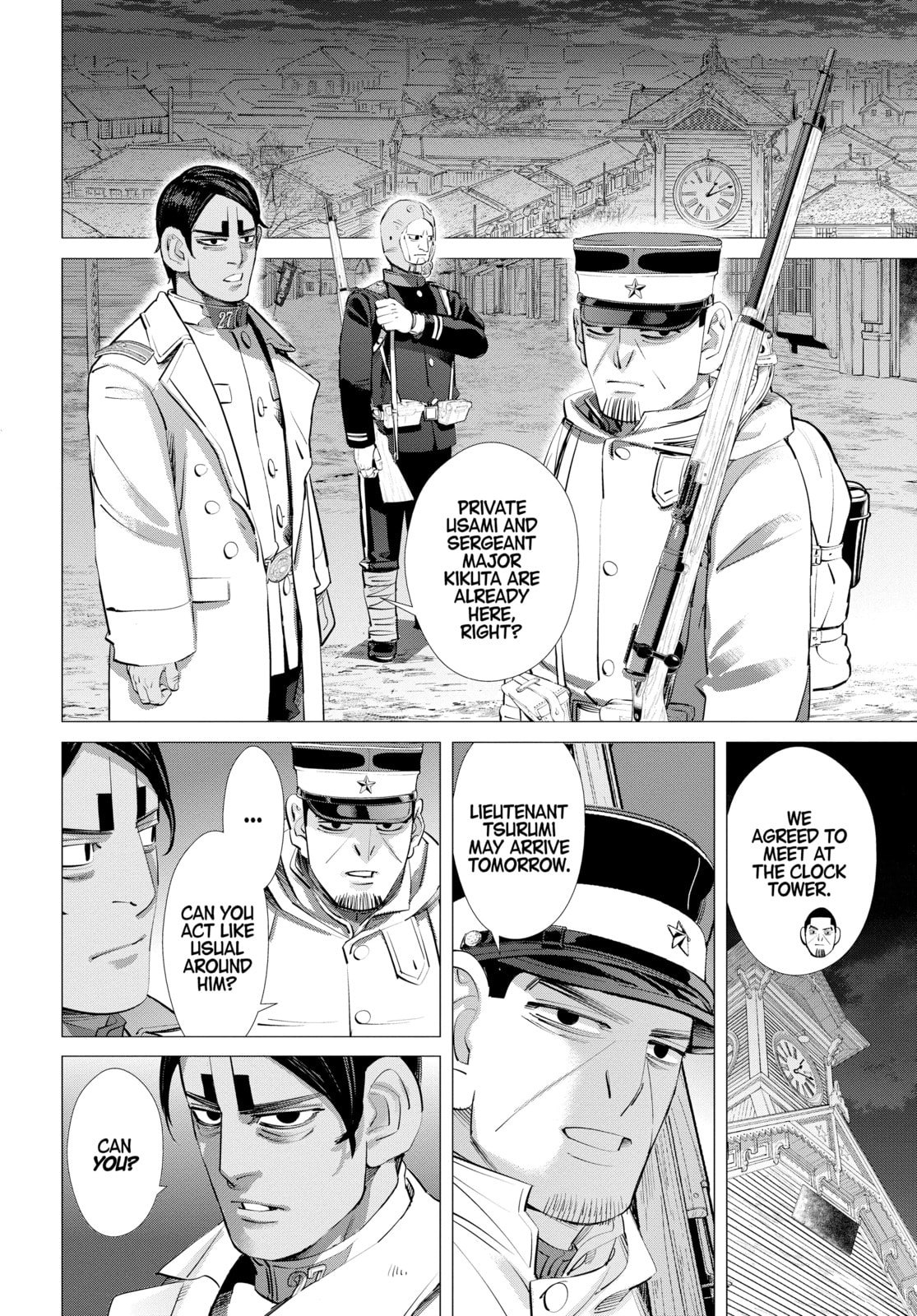 Golden Kamuy chapter 249, page 2
