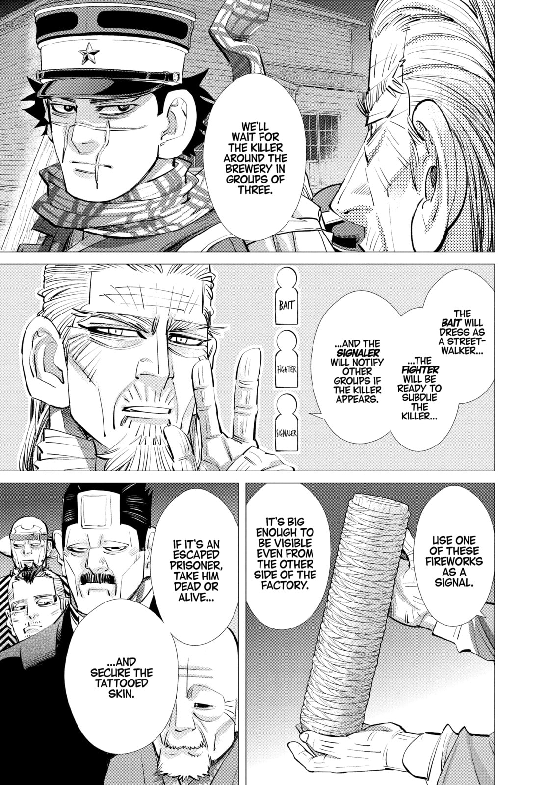 Golden Kamuy chapter 249, page 5