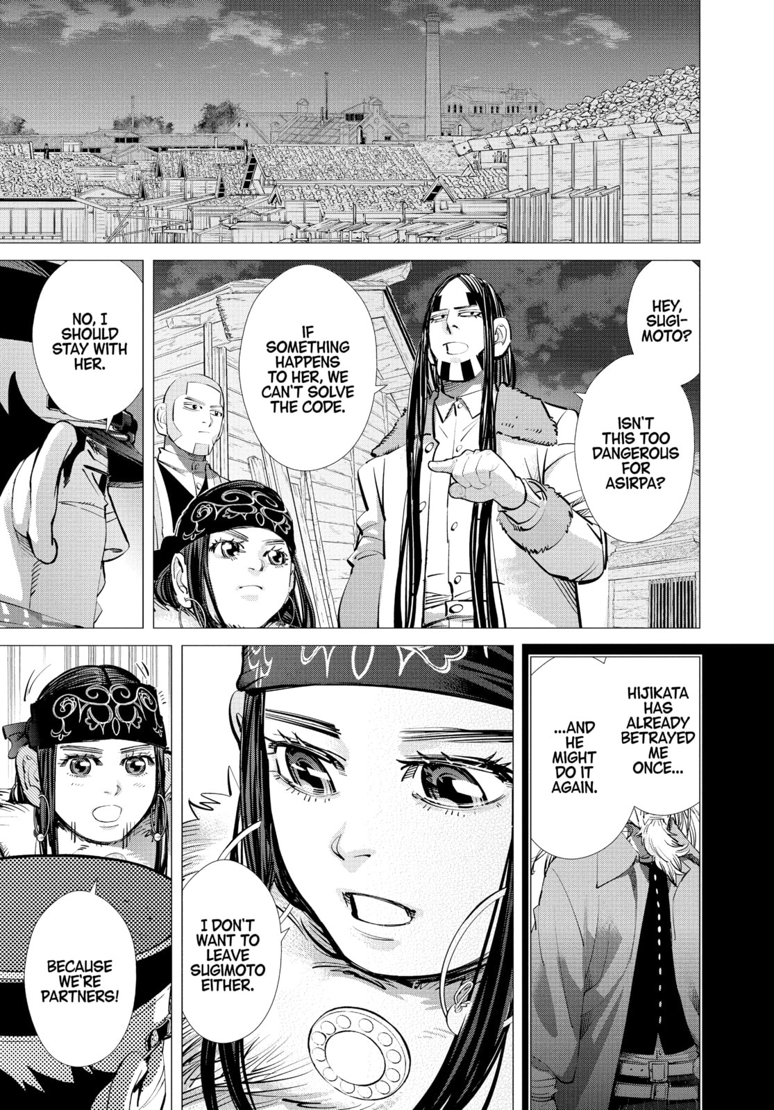 Golden Kamuy chapter 249, page 7