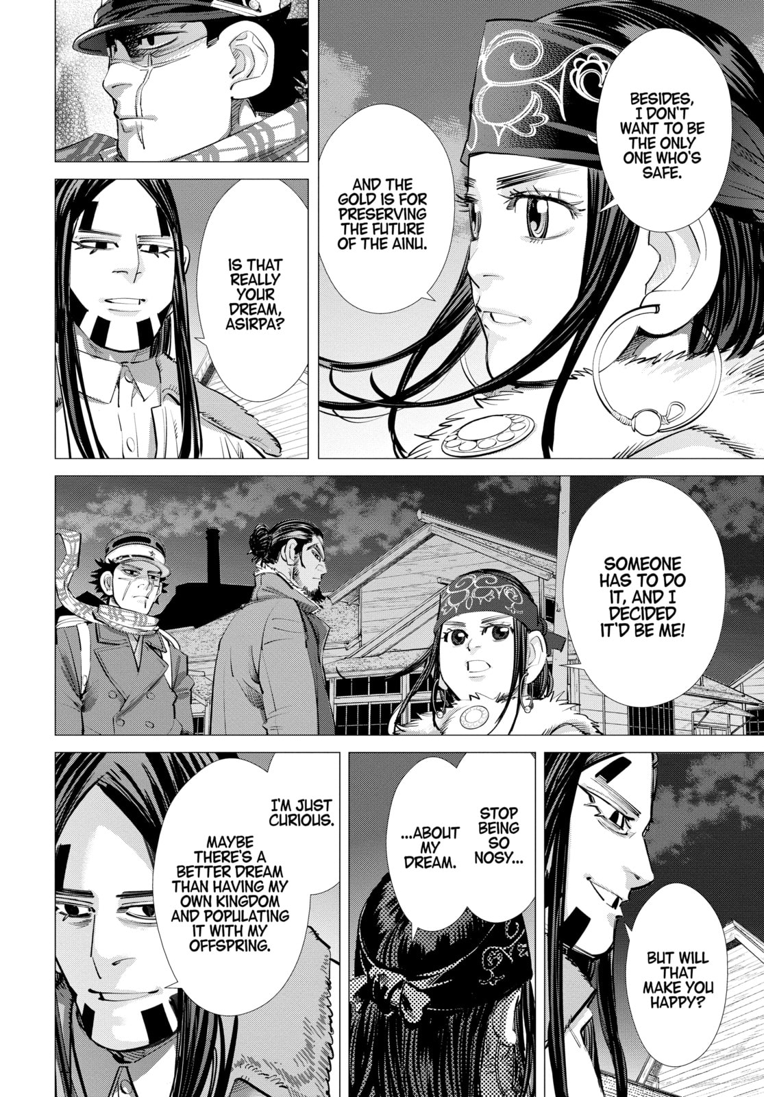 Golden Kamuy chapter 249, page 8