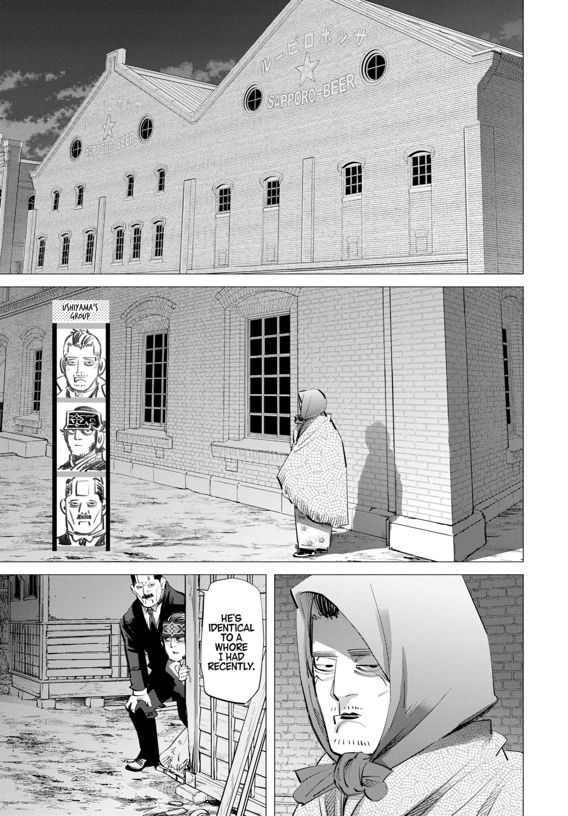 Golden Kamuy chapter 249, page 11