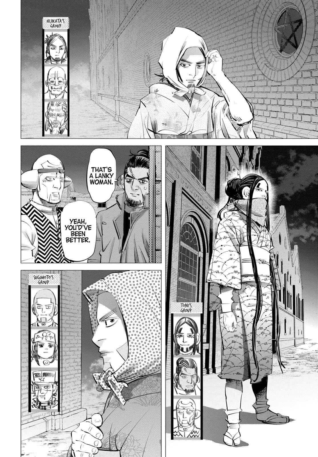 Golden Kamuy chapter 249, page 12