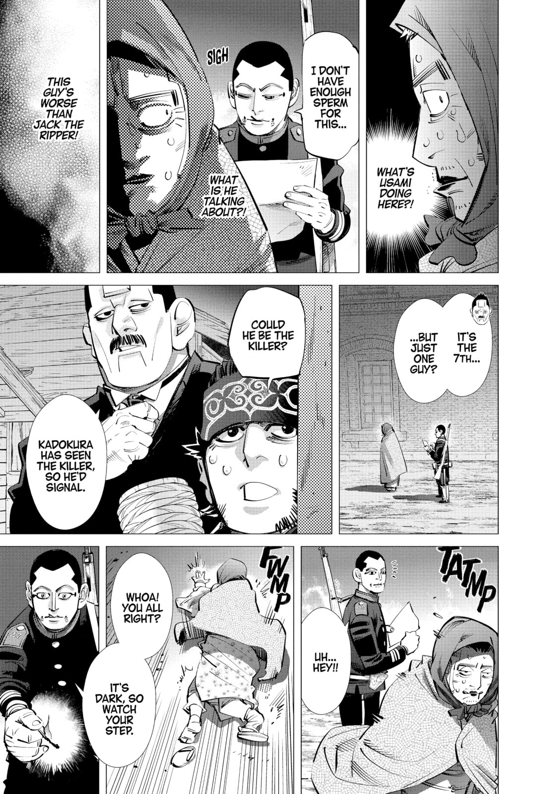 Golden Kamuy chapter 250, page 3