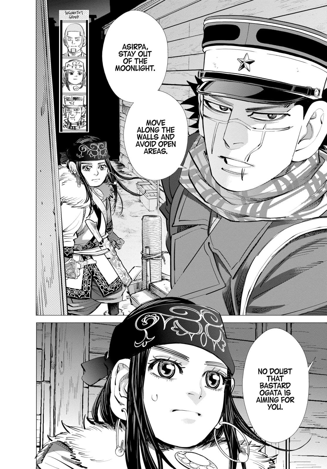 Golden Kamuy chapter 250, page 4