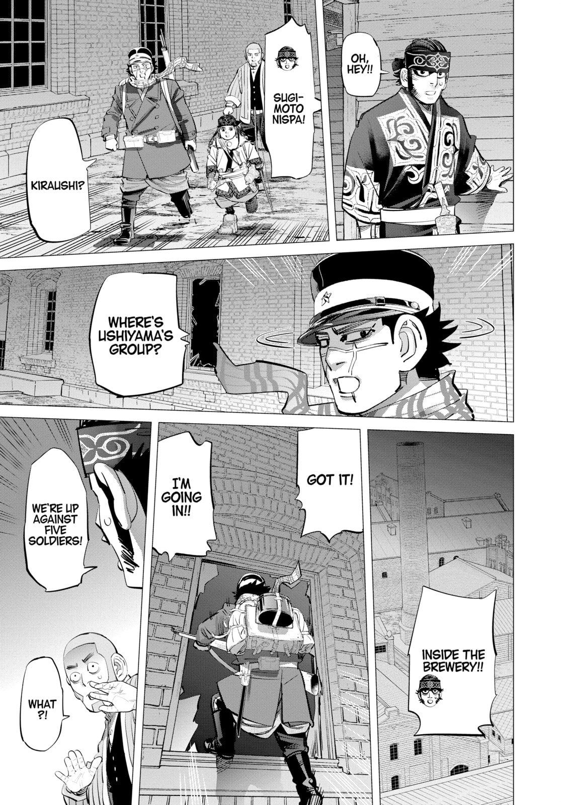 Golden Kamuy chapter 251, page 16