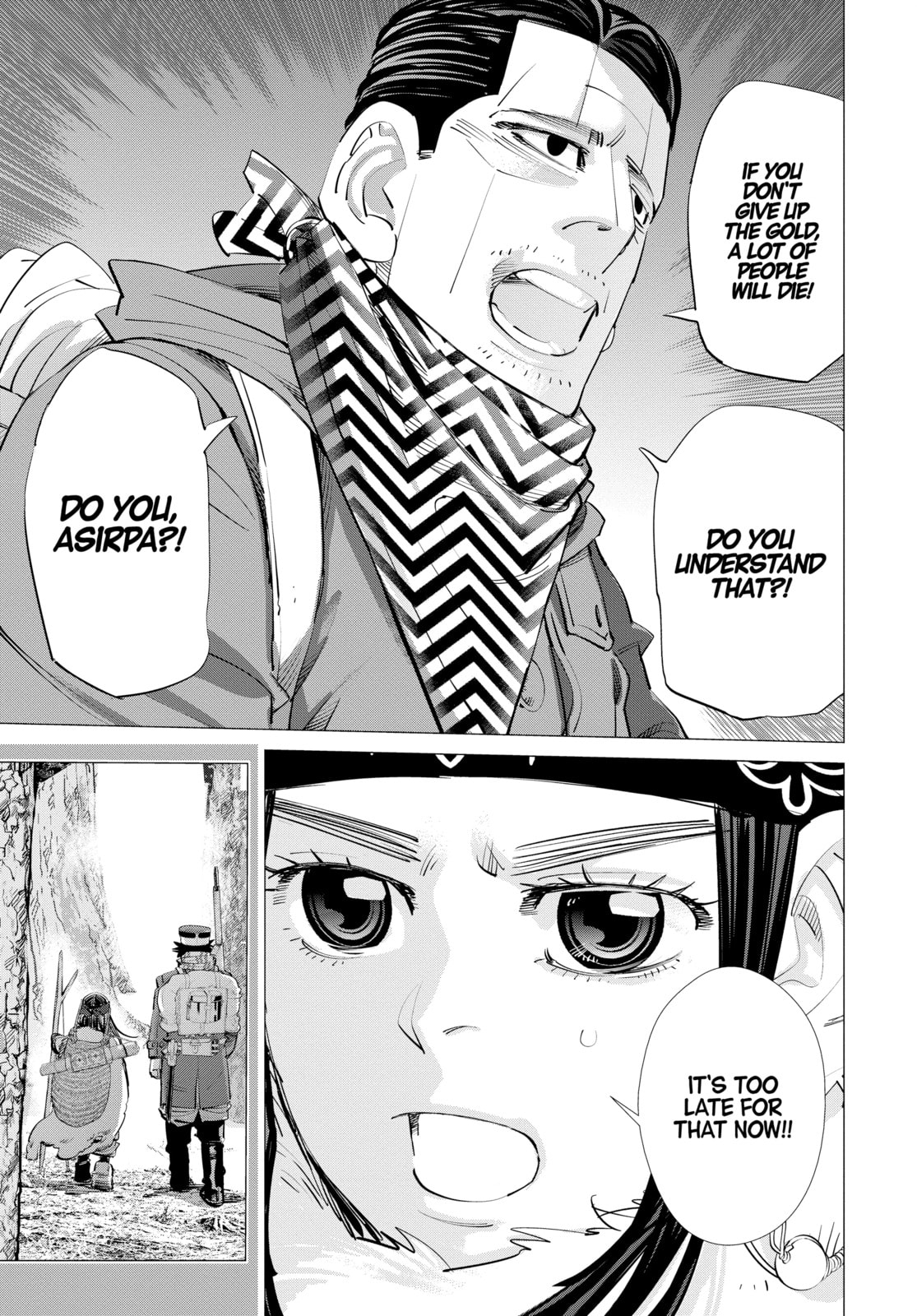Golden Kamuy chapter 253, page 11
