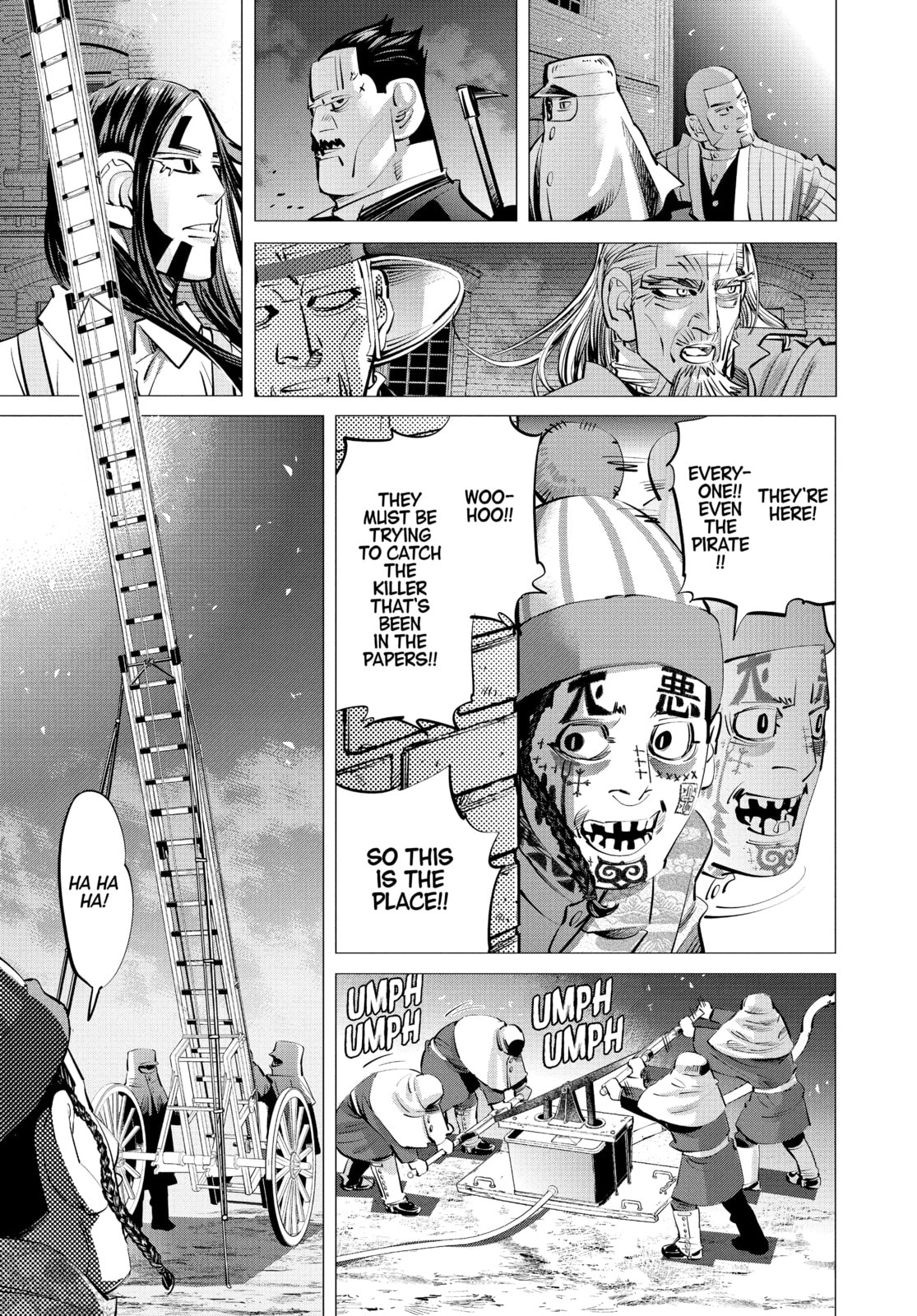 Golden Kamuy chapter 255, page 3