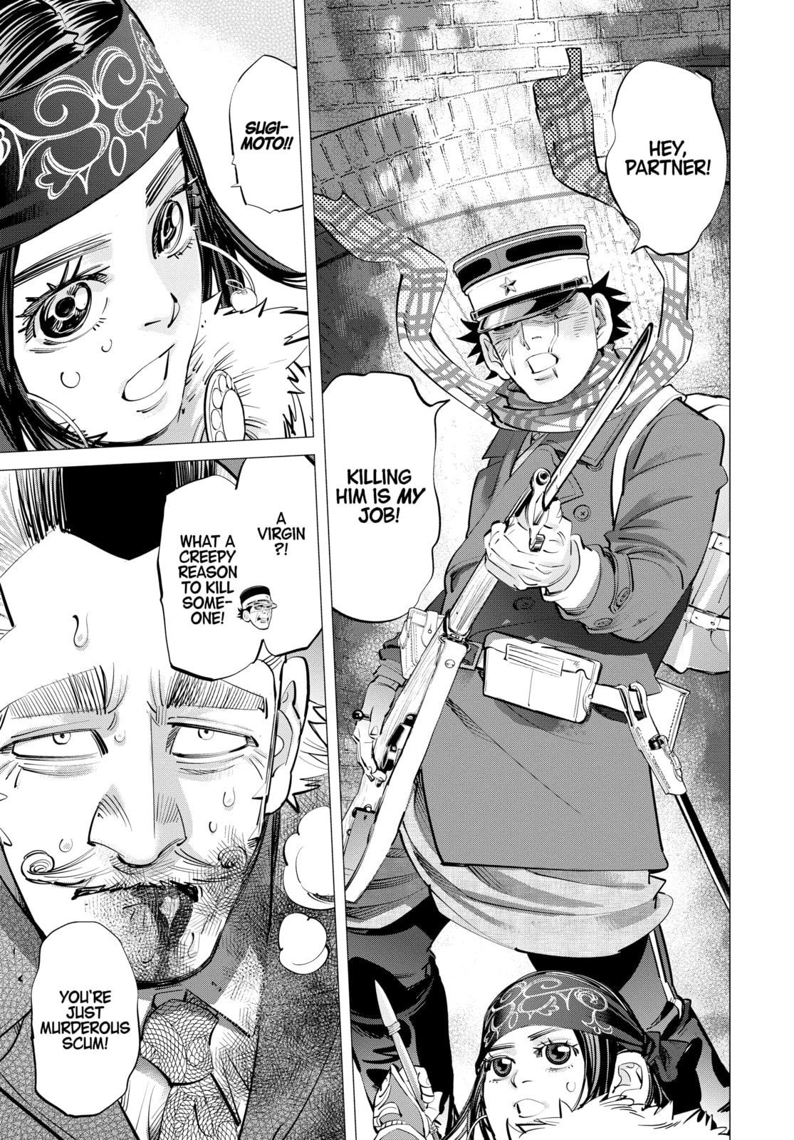 Golden Kamuy chapter 255, page 7