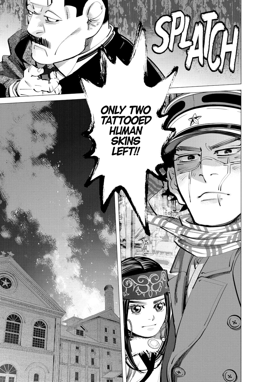 Golden Kamuy chapter 255, page 17