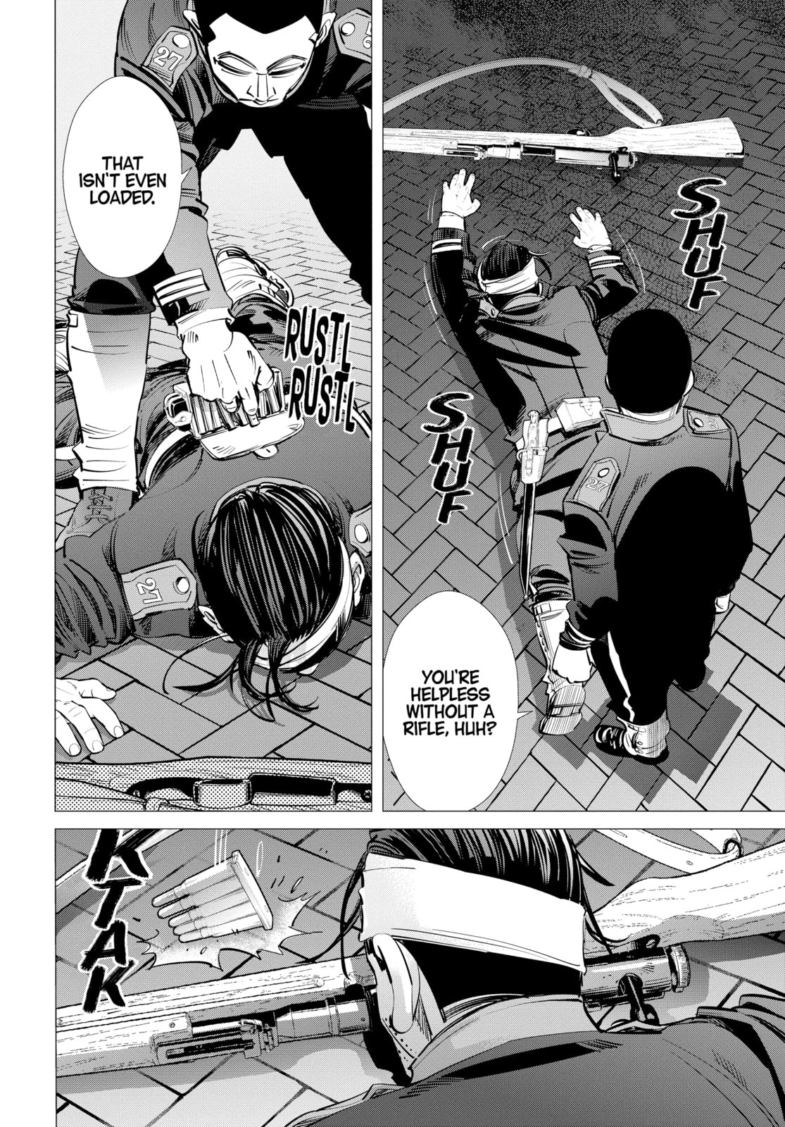 Golden Kamuy chapter 255, page 22