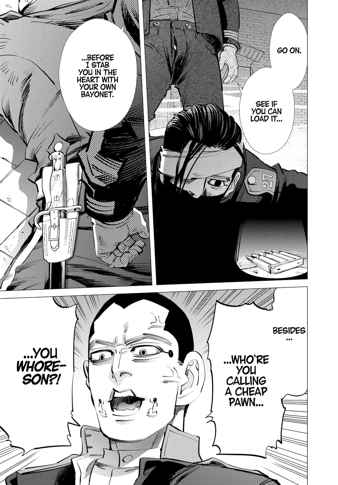 Golden Kamuy chapter 255, page 23