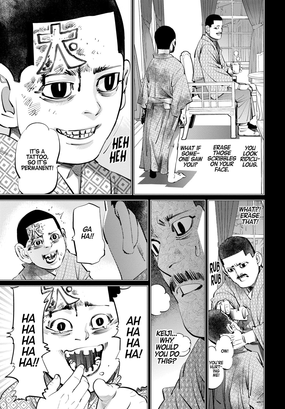 Golden Kamuy chapter 257, page 3