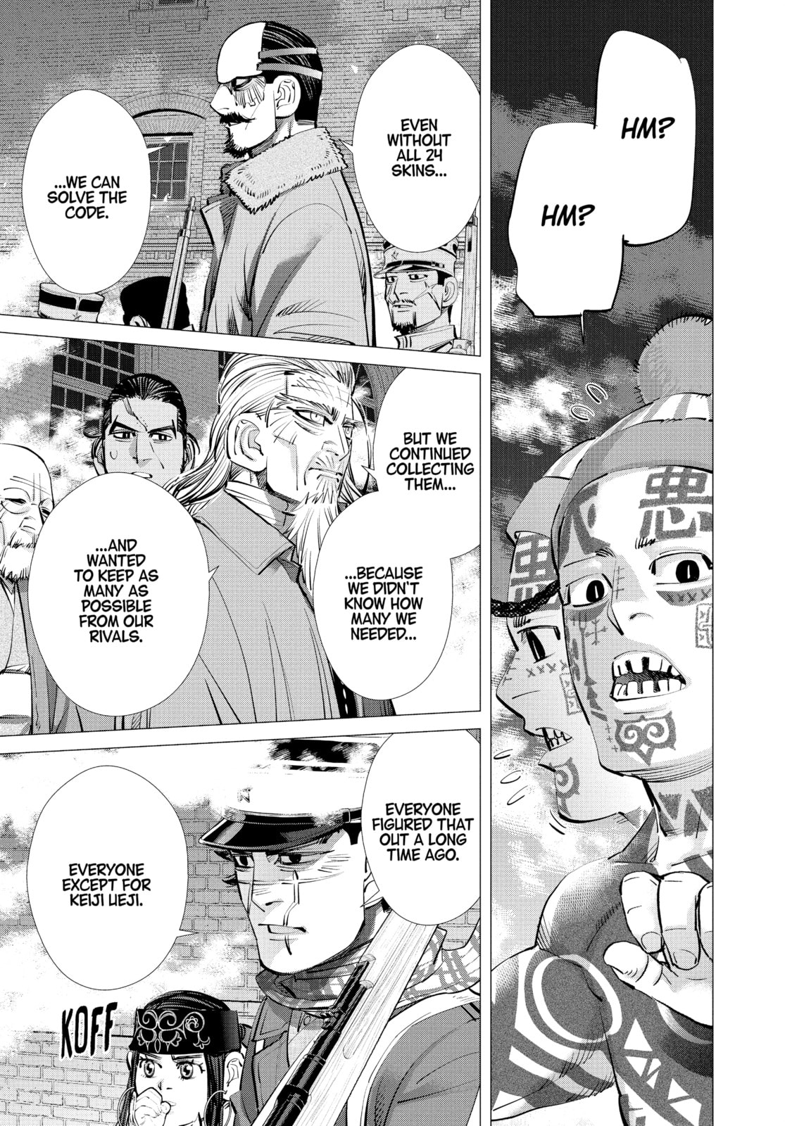 Golden Kamuy chapter 257, page 7