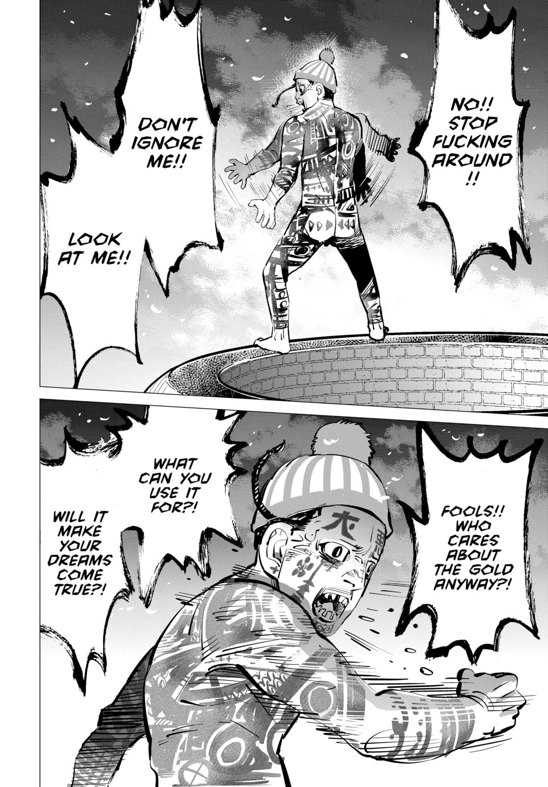 Golden Kamuy chapter 257, page 8