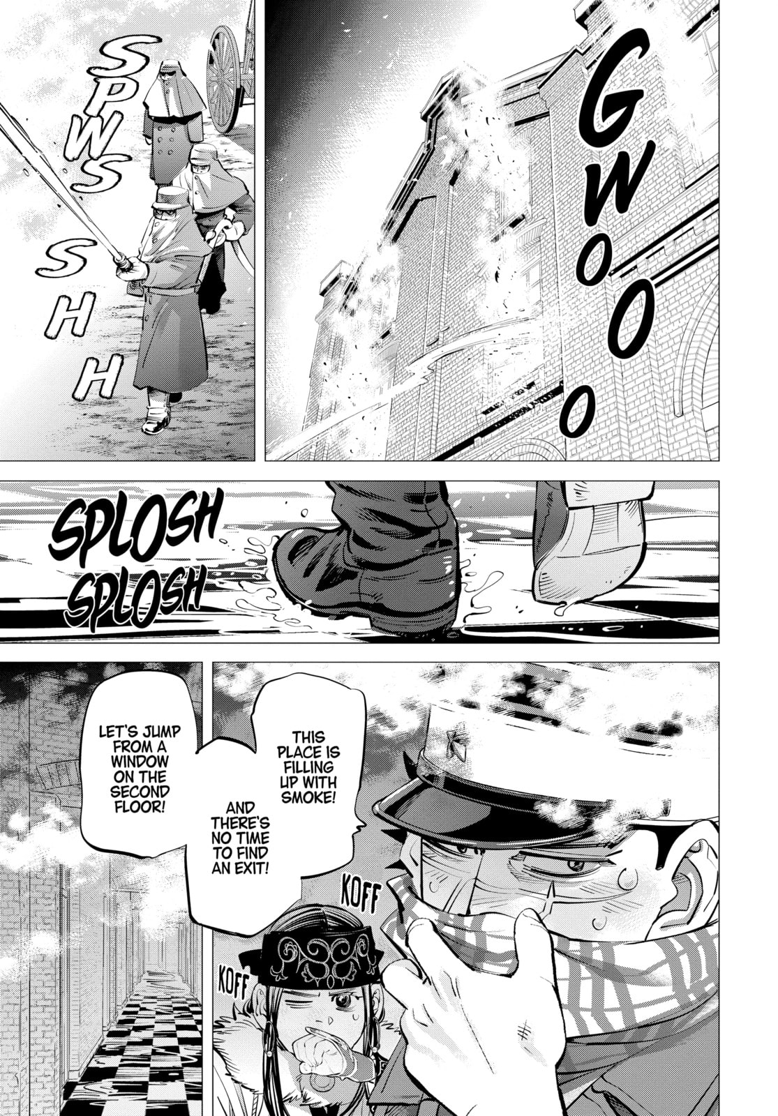 Golden Kamuy chapter 257, page 15