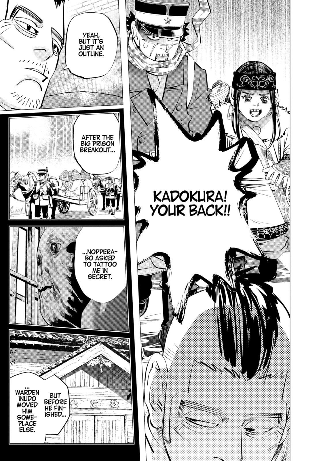 Golden Kamuy chapter 257, page 19