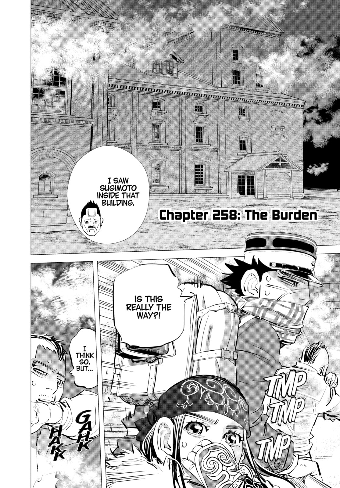 Golden Kamuy chapter 258, page 2