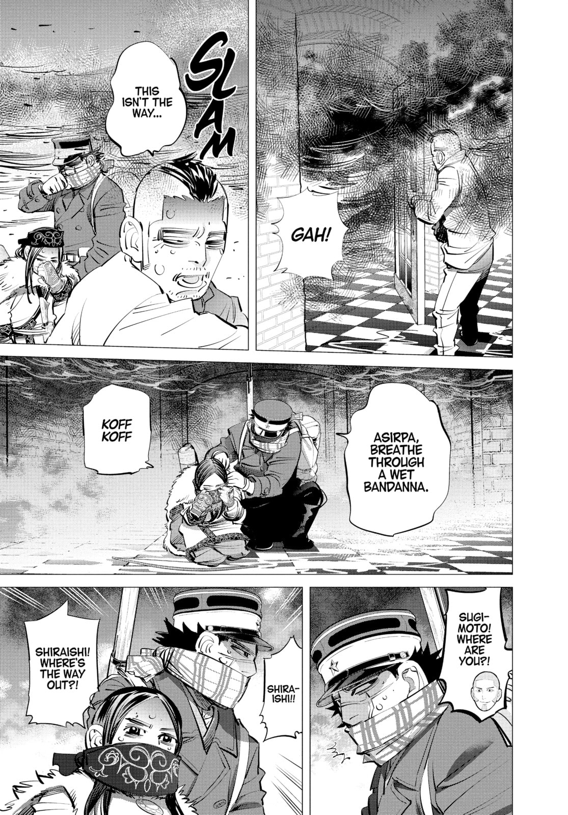 Golden Kamuy chapter 258, page 3