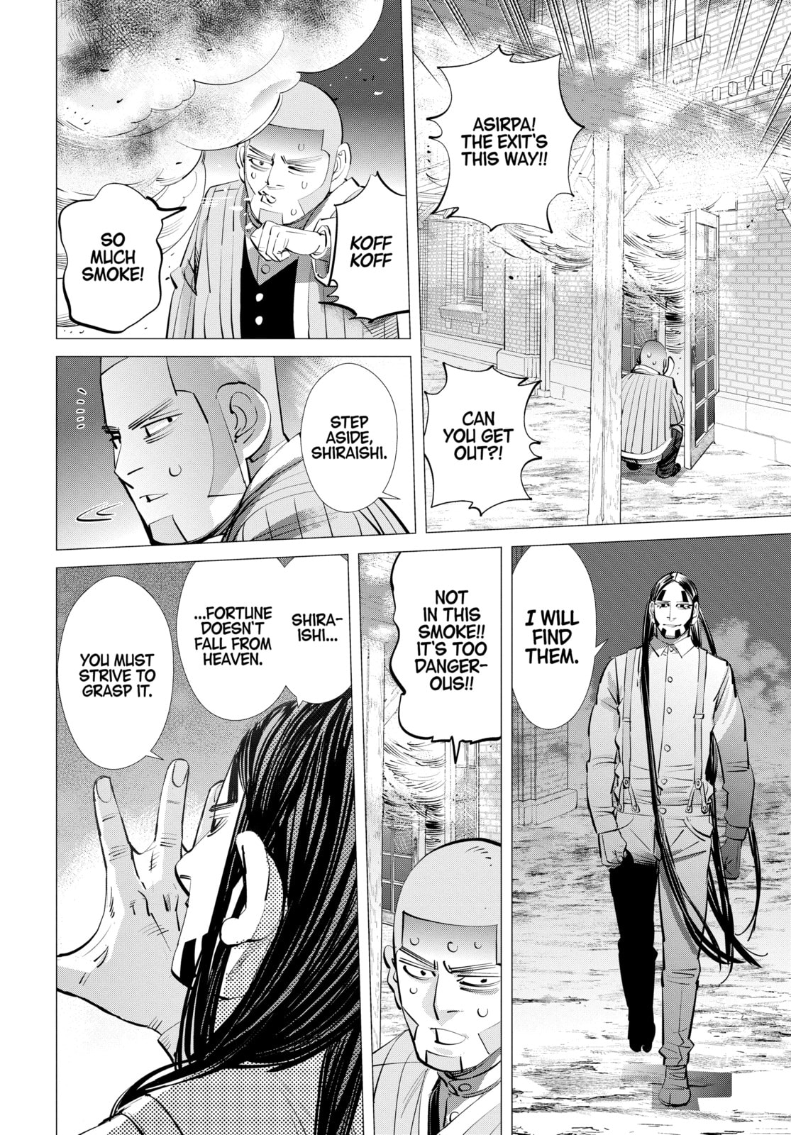 Golden Kamuy chapter 258, page 4